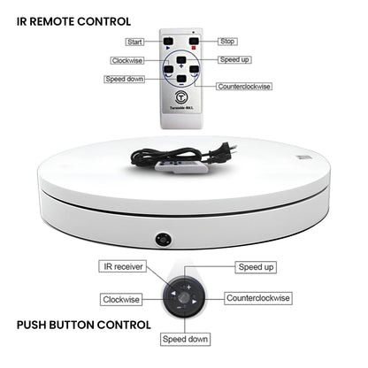 Christabelle 60cm 100kg Commercial-grade Electric Display Turntable Christmas V240-112_BKL100