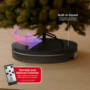 Christabelle 60cm 100kg Commercial-grade Electric Display Turntable V240-112_BKL101