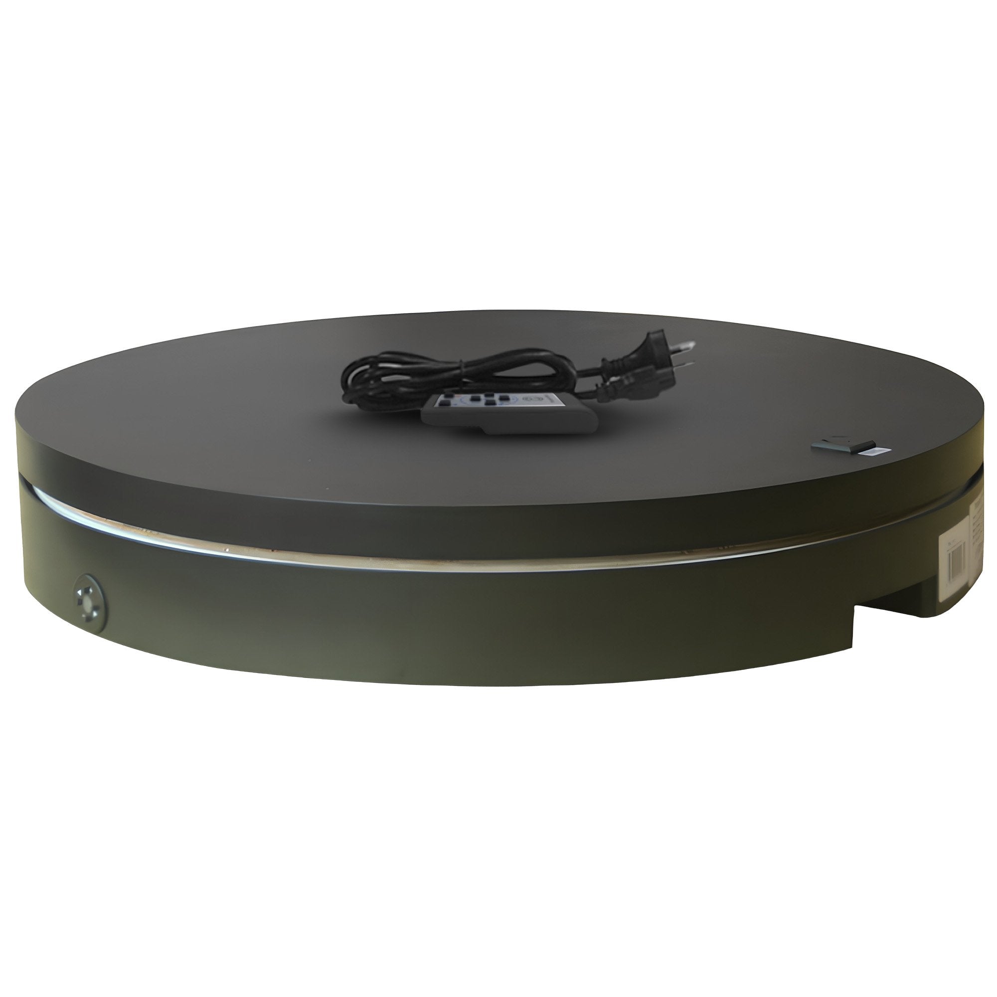 Christabelle 80cm 200kg Commercial Electric Display Turntable Power Outlet Black V240-112_BKL104