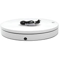 Christabelle 80cm 200kg Commercial Electric Display Turntable Motorised White V240-112_BKL105