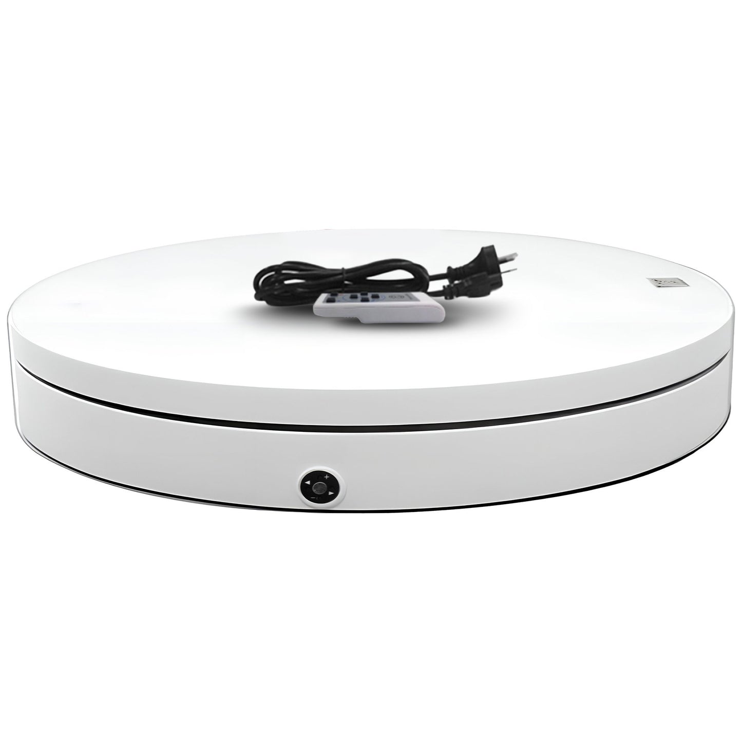 Christabelle 80cm 200kg Commercial Electric Display Turntable Motorised White V240-112_BKL105