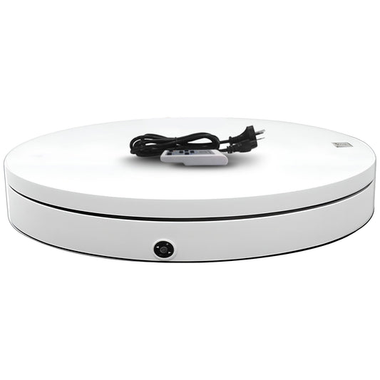 Christabelle 80cm 200kg Commercial Electric Display Turntable Motorised White V240-112_BKL105