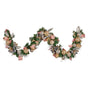 Christabelle Premium 1.8m Christmas Garland Jewelled Baubles & Berries Tree Decoration Ornament Pink Silver V240-112_GUE525