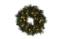 Christabelle 61cm Christmas Wreath Long Needle with LED Lights Front Door Decoration Ornament V240-112_HZLN61L