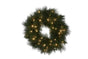 Christabelle 61cm Christmas Wreath Long Needle with LED Lights Front Door Decoration Ornament V240-112_HZLN61L