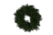 Christabelle 61cm Christmas Wreath Long Needle with LED Lights Front Door Decoration Ornament V240-112_HZLN61L
