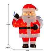 Christabelle 81cm Christmas Santa Display with Lights V240-112_MHA506