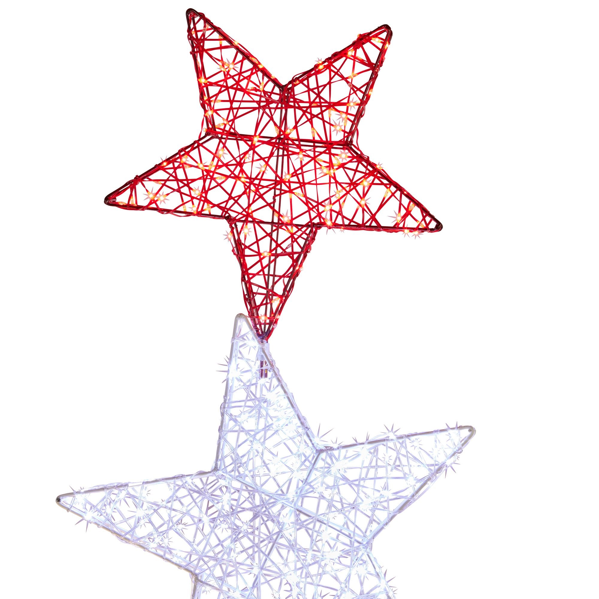 Christabelle 120cm Triple Star Christmas Display with Lights V240-112_MHA515