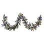Christabelle 2.7m Christmas Garland Snowy with LED Lights Stamford Spruce Tree Decoration Ornament V240-112_NATSS274