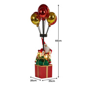 Christabelle 60cm LED Christmas Santa Claus with Balloons & Lights Ornament Decoration V240-112_NK103