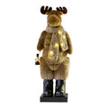 Christabelle 1.1m Musical LED Animated Christmas Moose Decoration Light-Up Lantern Ornament V240-112_NK108