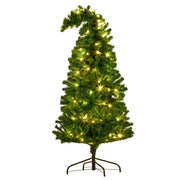 Christabelle Bad Santa 1.2m Curved Multicolour Pre-Lit Christmas Tree with 550 Tips V240-112_OPBS4