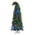 Christabelle Bad Santa 2.3m Curved Multicolour Pre-Lit Christmas Tree with 1240 Tips V240-112_OPBS75