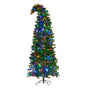 Christabelle Bad Santa 2.3m Curved Multicolour Pre-Lit Christmas Tree with 1240 Tips V240-112_OPBS75