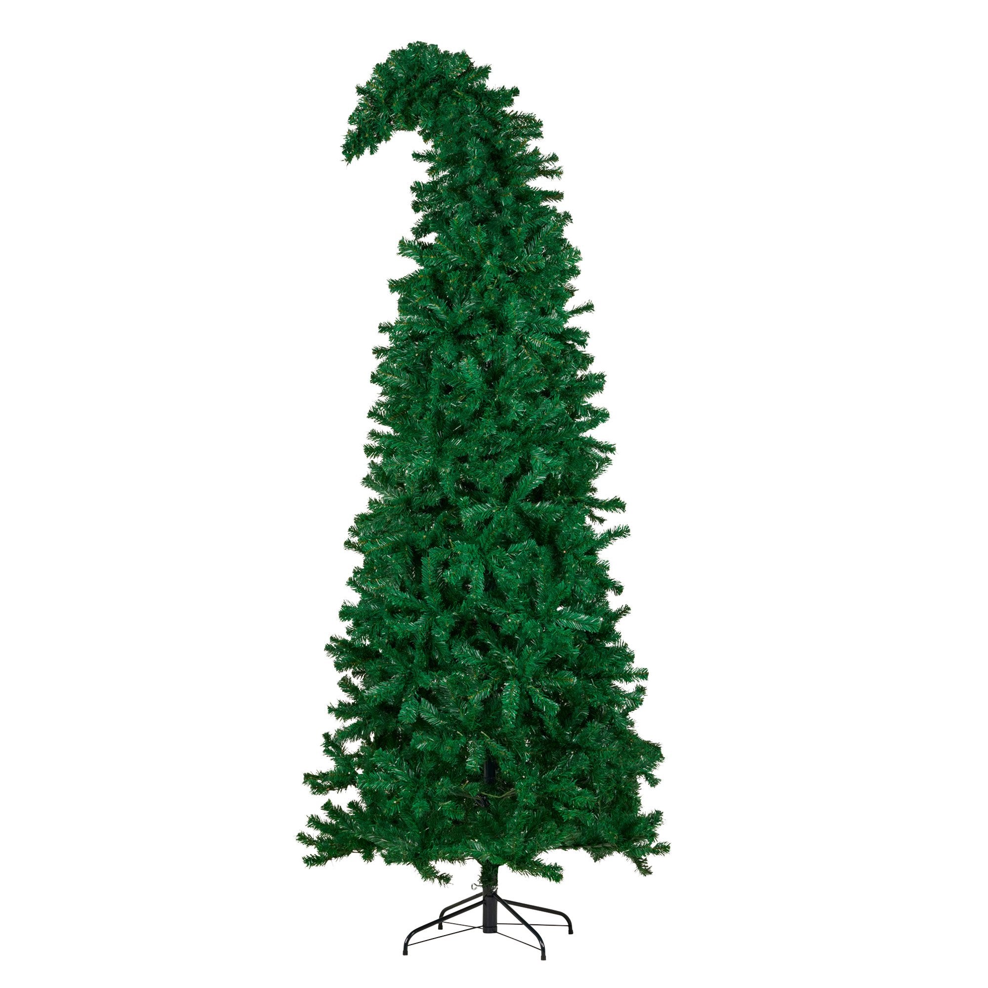 Christabelle Bad Santa 2.3m Curved Multicolour Pre-Lit Christmas Tree with 1240 Tips V240-112_OPBS75