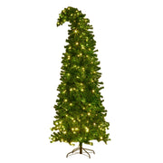 Christabelle Bad Santa 2.3m Curved Multicolour Pre-Lit Christmas Tree with 1240 Tips V240-112_OPBS75