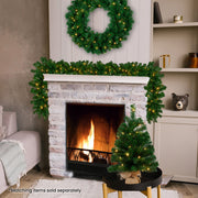 Christabelle 2.7m Christmas Garland with LED Lights Chadwick Tree Decoration Ornament V240-112_OPCG274