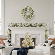 Christabelle 61cm Majestic Snow Tabletop Prelit Christmas Tree V240-112_OPMS2P
