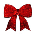 Christabelle Christmas Display Bow 91cm with LED and Twinkle Lights 5 Functions Christmas Festive Decorations V240-112_SB403