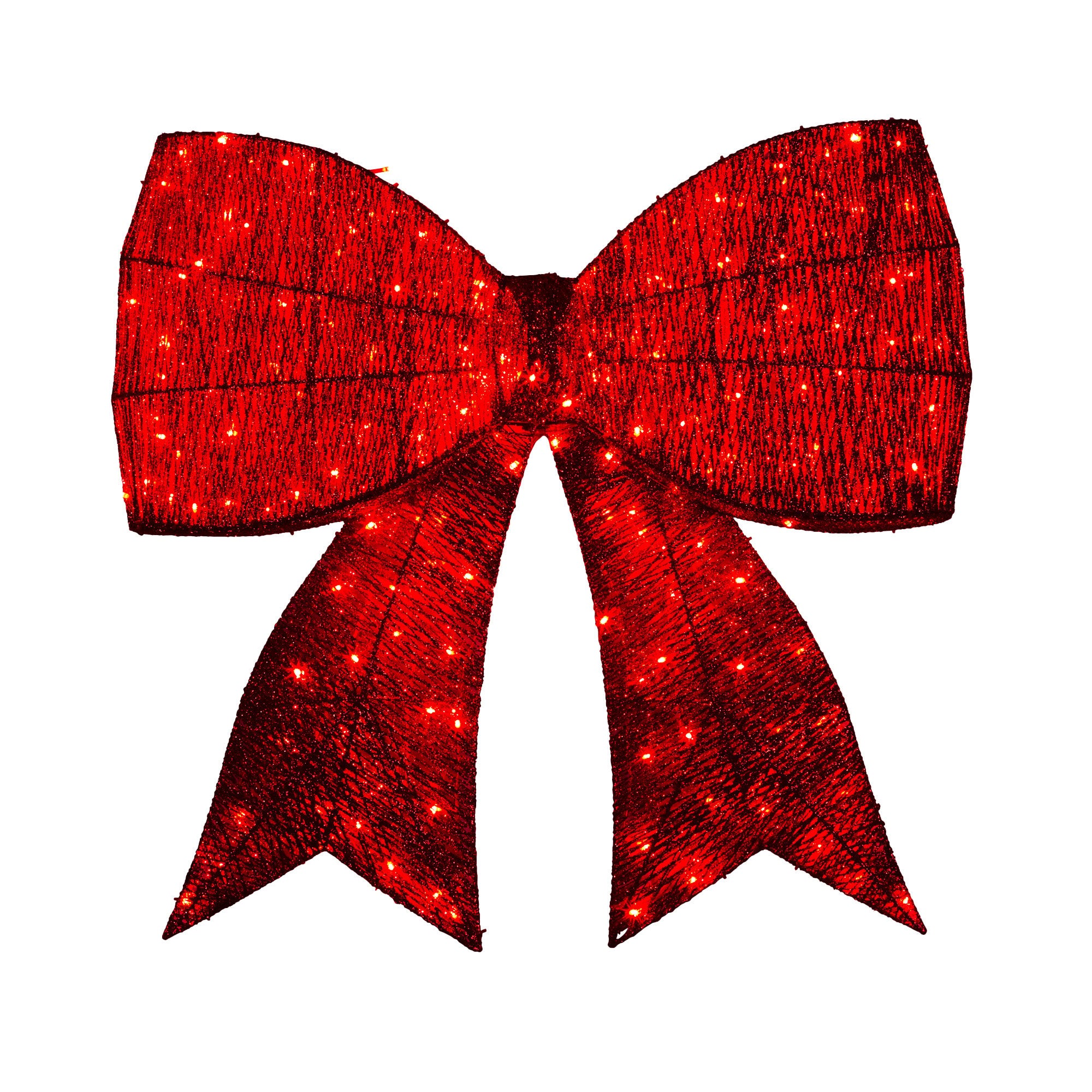 Christabelle Christmas Display Bow 91cm with LED and Twinkle Lights 5 Functions Christmas Festive Decorations V240-112_SB403