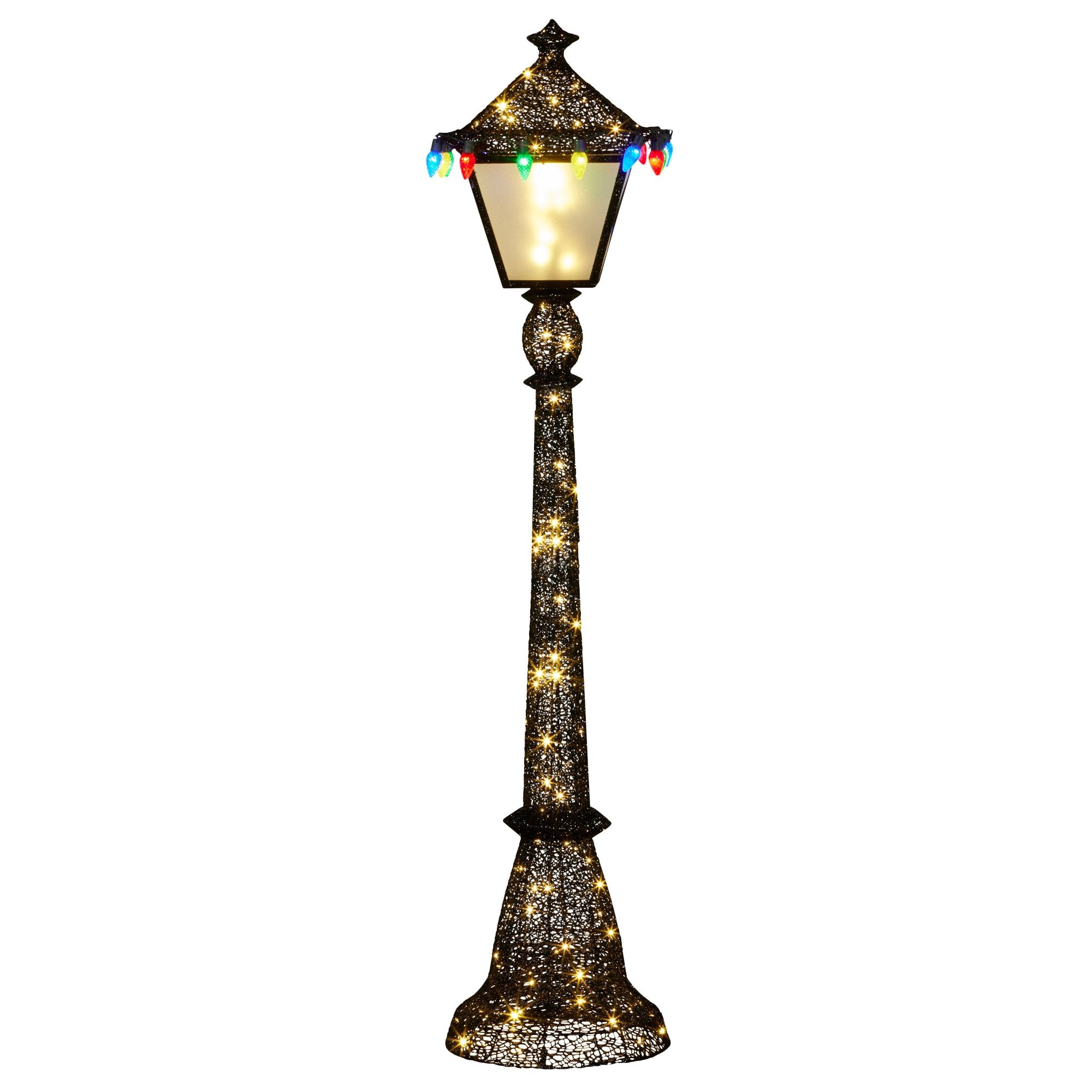 Christabelle Christmas Lamp Post Display 183cm With Lights V240-112_SB410