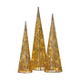 Christabelle 3pc Christmas Tree Indoor Outdoor Display Decoration LED Lights Front Yard Lawn Statue Ornament V240-112_SB500
