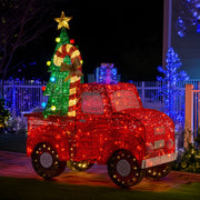 Christabelle 1.4m Christmas Tree Truck Indoor Outdoor Display Decoration LED Lights Front Yard Lawn Statue V240-112_SB501