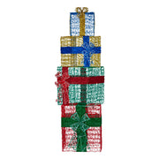 Christabelle 190cm 4-piece Gift Stack Box Christmas Decor Bows Led Lights Xmas V240-112_SB503