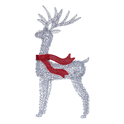 Christabelle Large 1.5m Christmas Reindeer Outdoor Indoor Light-Up Display Decoration Lawn Statue LED Lights V240-112_SB505