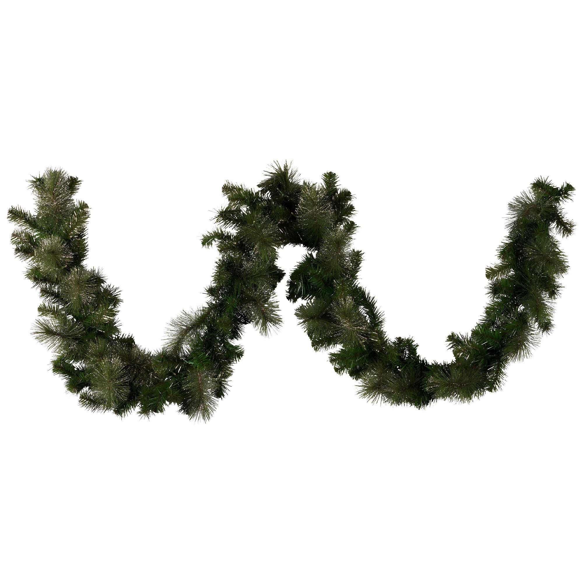 Christabelle 2.7m Christmas Garland with LED Lights Glittery Gold Pine Mantle Decoration Ornament V240-112_SENGG274