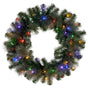 Christabelle 61cm Christmas Wreath with LED Lights Glittery Gold Pine re-Lit Front Door Decoration Ornament V240-112_SENGG61