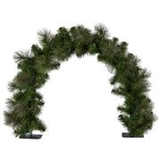 Christabelle 60cm Tabletop Christmas Archway Garland with LED Lights Gold Mantle Decoration Ornament V240-112_SENGGTA