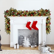 Christabelle 2.7m Christmas Garland with LED Lights and Baubles Mantle Decoration Ornament V240-112_SENJB274