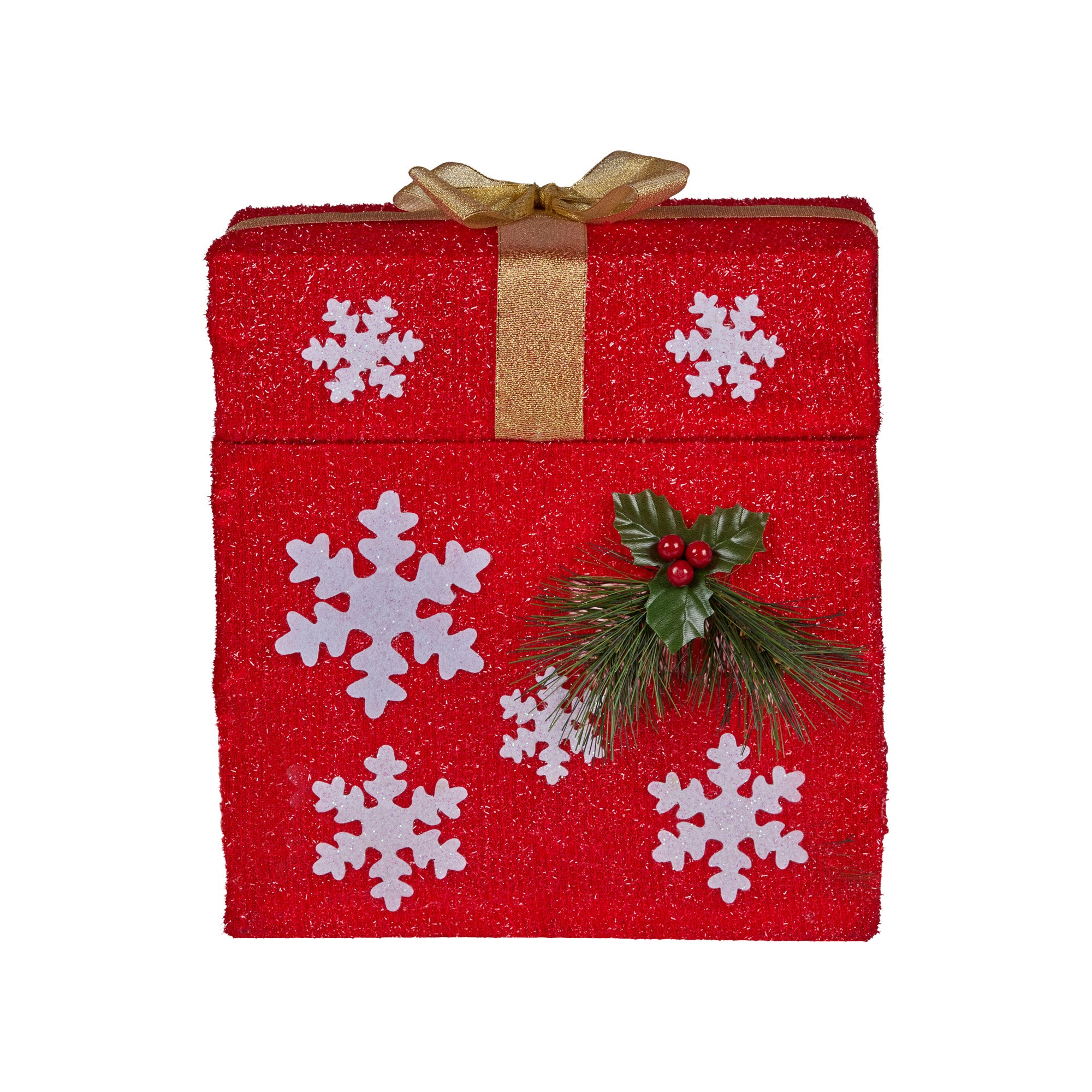 Christabelle Animated Santa Gift Box Led Christmas Tree Decoration Xmas Ornament V240-112_SHE100