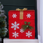 Christabelle Animated Santa Gift Box Led Christmas Tree Decoration Xmas Ornament V240-112_SHE100