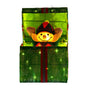 Christabelle Animated Elf Gift Box Led Lights Christmas Tree Decoration Ornament V240-112_SHE101