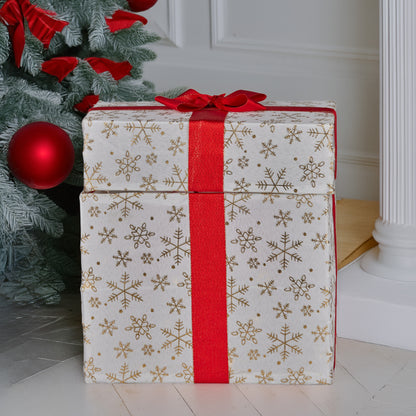 Christabelle Animated Snowman Gift Box Led Christmas Tree Decoration Ornaments V240-112_SHE102