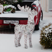 Christabelle 112cm Animated Reindeer Christmas LED Lights Indoor Outdoor Yard Statue Decoration V240-112_SHE106