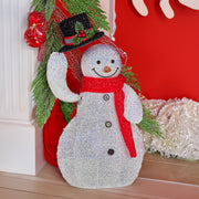 Christabelle 51cm Animated Snowman Christmas Display Decoration Led Lights Xmas V240-112_SHE108