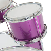 Karrera Childrens 4pc Drum Kit - Purple V240-4PC-DRUM-PU