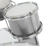 Karrera Childrens 4pc Drum Kit - Silver V240-4PC-DRUM-SL