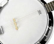 Karrera 5 String Resonator Banjo - Black V240-5S-BANJO-BLK