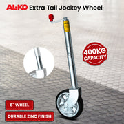 Alko Premium 8in Extra Tall Jockey Wheel 628300 V240-628300