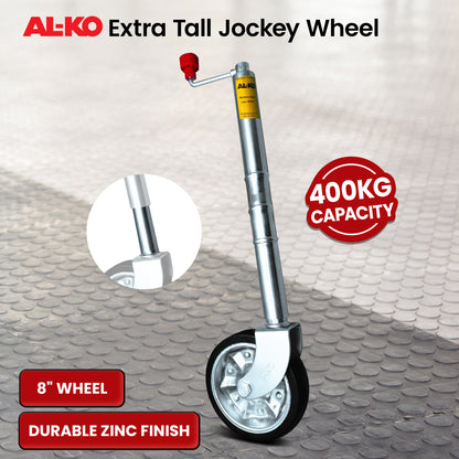 Alko Premium 8in Extra Tall Jockey Wheel 628300 V240-628300