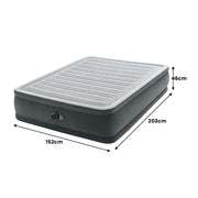 Intex Dura-Beam Deluxe Queen Comfort-Plush Elevated Air Mattress V240-64414NZ