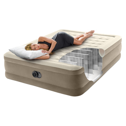 Intex Dura-Beam Deluxe Queen Ultra Plush Air Mattress V240-64428NZ