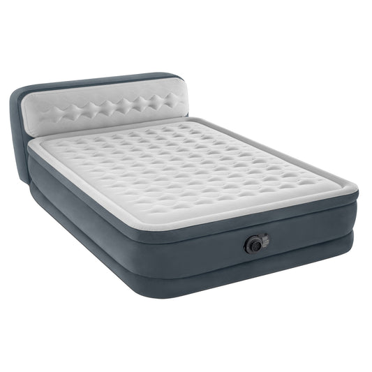 Intex Dura-beam Deluxe Ultra Plush Headboard Air Mattress - Queen V240-64448NZ