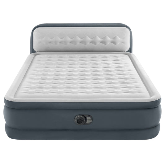 Intex Dura-beam Deluxe Ultra Plush Headboard Air Mattress - Queen V240-64448NZ