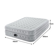 Intex Dura-Beam Deluxe Queen Supreme Air-Flow Air Mattress V240-64490NZ
