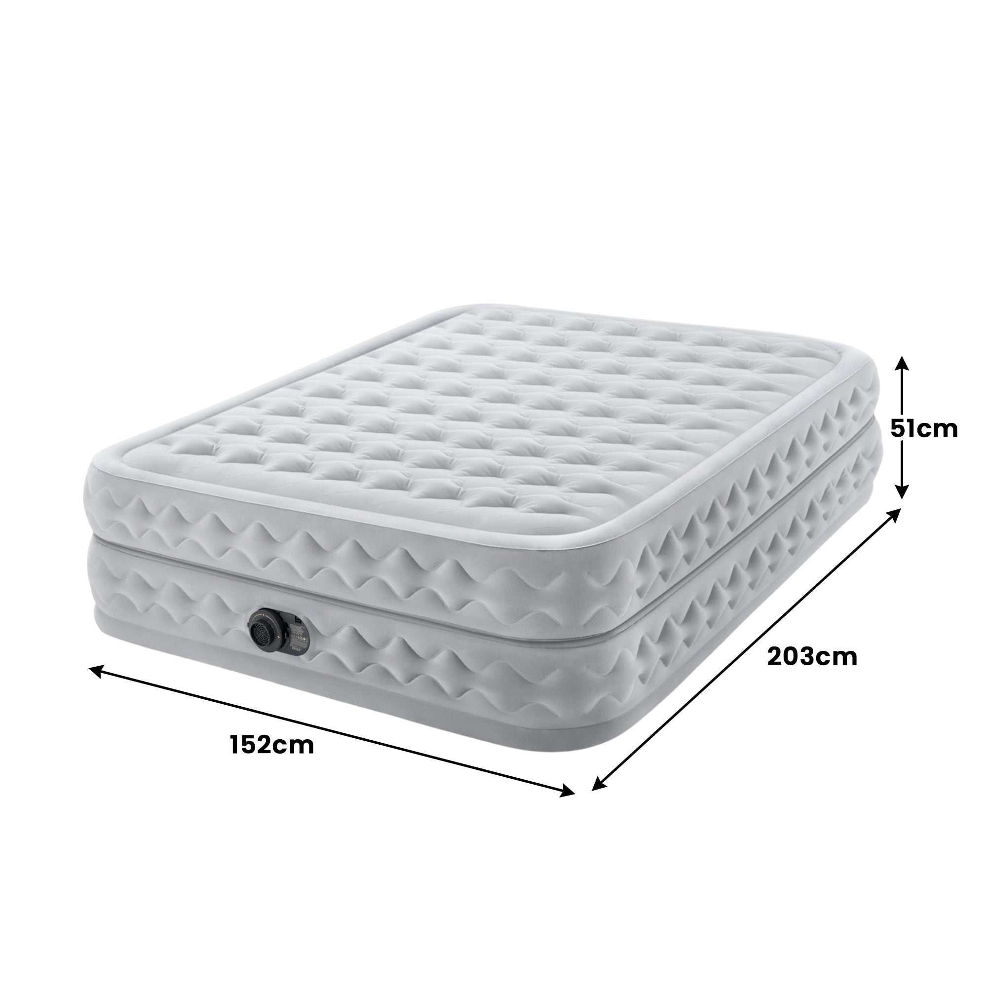 Intex Dura-Beam Deluxe Queen Supreme Air-Flow Air Mattress V240-64490NZ